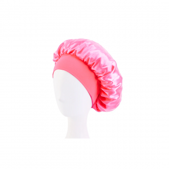 Satijnen Slaapmuts -Roze