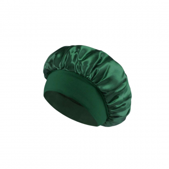 Satijnen Slaapmuts -Groen