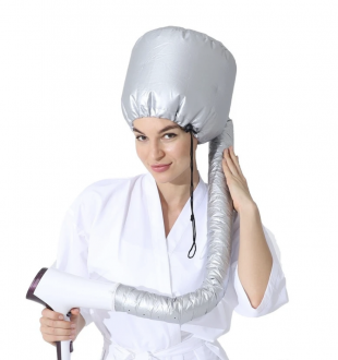 Bonnet Haardroger Cap -Zilver