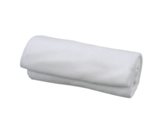 Sibel Microvezel Handdoek Wit -12st