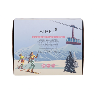 Sibel Embossed Alufolie Rol -Alpine Glow