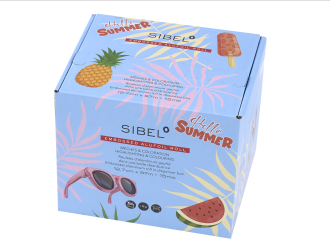 Sibel Embossed Alufolie Rol -Hello Summer